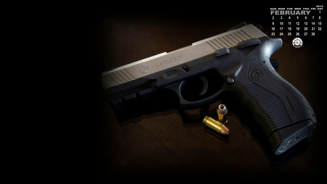 Обои картинки фото календари, оружие, пистолет