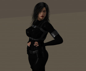 Картинка 3д+графика люди+ people фон взгляд девушка