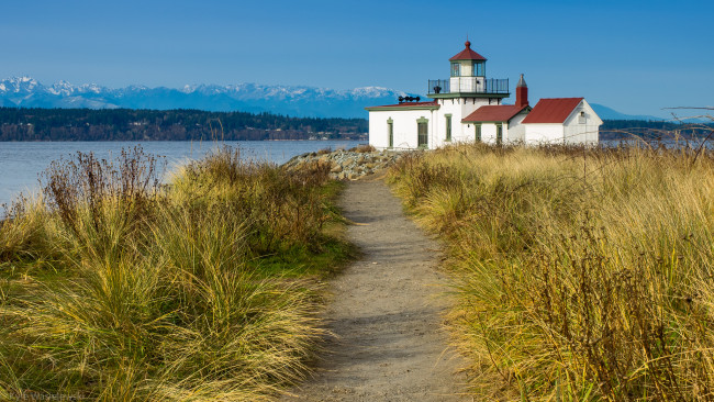 Обои картинки фото природа, маяки, маяк, побережье