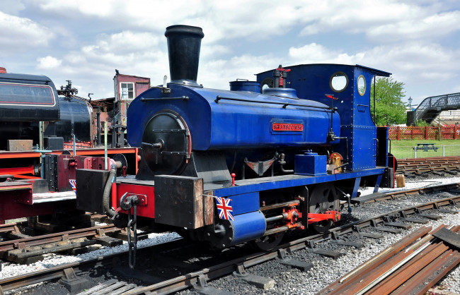 Обои картинки фото техника, паровозы, железная, дорога, паровоз