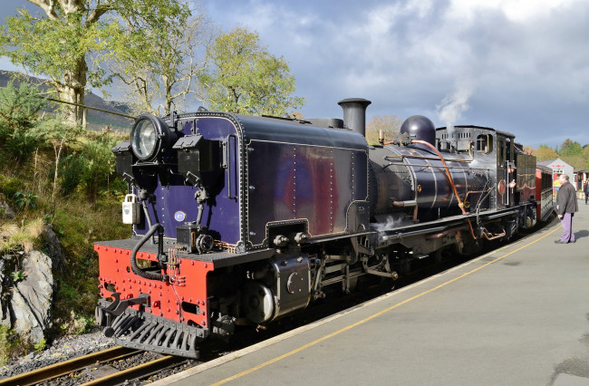 Обои картинки фото техника, паровозы, паровоз, дорога, железная