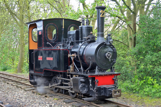 Обои картинки фото техника, паровозы, паровоз, дорога, железная