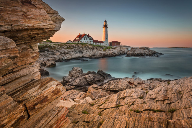 Обои картинки фото природа, маяки, маяк, побережье