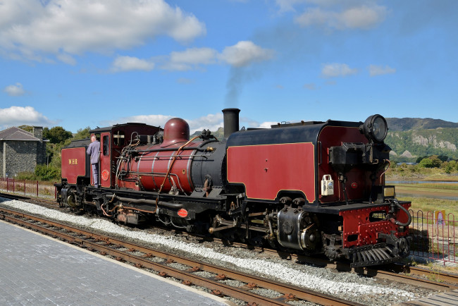 Обои картинки фото техника, паровозы, железная, дорога, паровоз