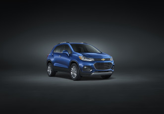 Картинка автомобили chevrolet синий trax 2017 г