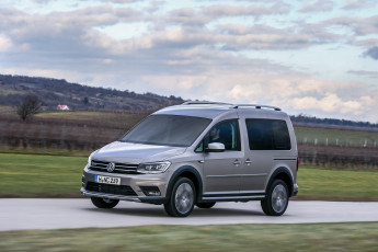 обоя автомобили, volkswagen, 2015г, alltrack, caddy