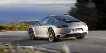 обоя автомобили, porsche, 2016г, au-spec, coupe, carrera, s, 991, 911