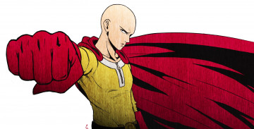 Картинка аниме one+punch+man сайтама