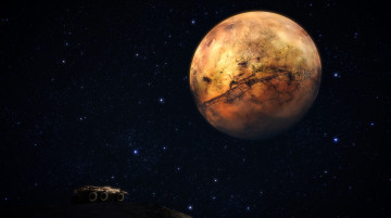 Картинка космос арт планета