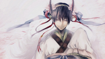 Картинка аниме hoozuki+no+reitetsu хакутаку арт