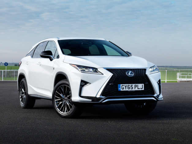 Обои картинки фото автомобили, lexus, 2015г, uk-spec, rx, 200t, f-sport