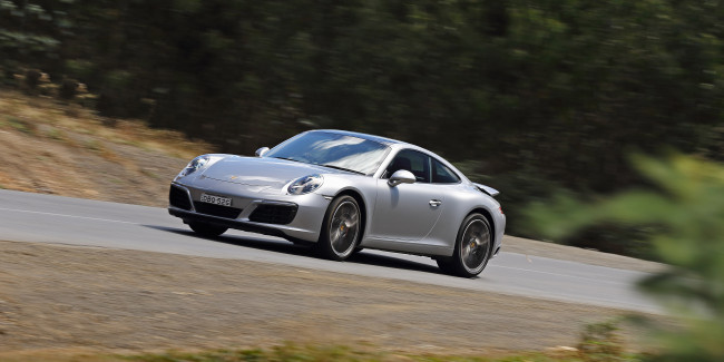 Обои картинки фото автомобили, porsche, coupe, 2016г, carrera, s, 911, au-spec, 991