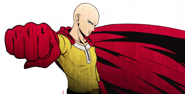 Обои картинки фото аниме, one punch man, сайтама