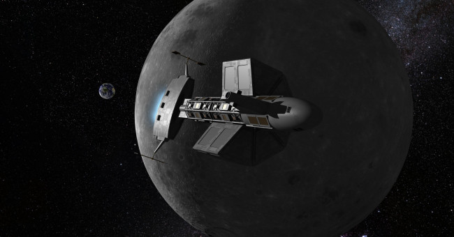 Обои картинки фото космос, арт, планета, вселенная, полет, космический, корабль