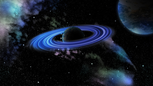 Обои картинки фото космос, арт, планеты