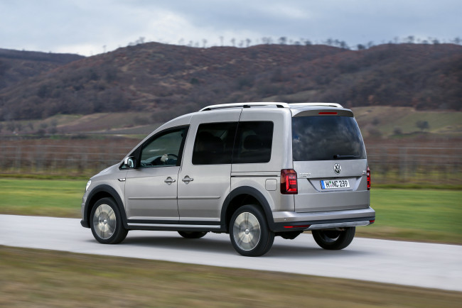 Обои картинки фото автомобили, volkswagen, alltrack, caddy, 2015г