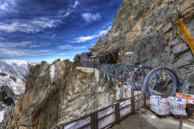 Обои картинки фото природа, дороги, горы, тоннель