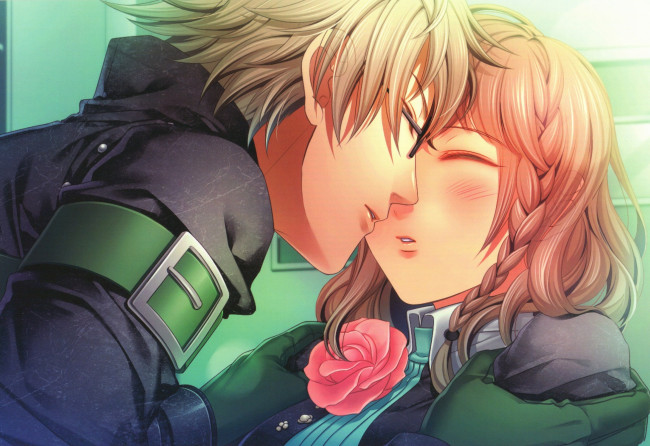 Обои картинки фото аниме, amnesia, парень, девушка, амнезия, романтика