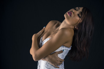 Картинка девушки -unsort+ брюнетки +шатенки взгляд лицо