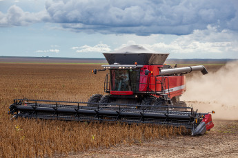 Картинка техника комбайны massey ferguson