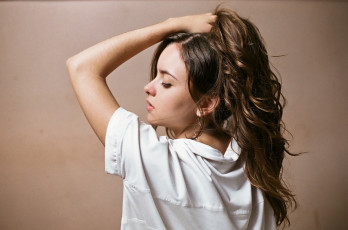 Картинка девушки -unsort+ брюнетки +шатенки взгляд лицо