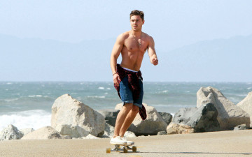 обоя мужчины, zac efron, обнаженный, торс