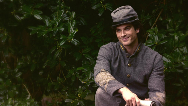 Обои картинки фото кино фильмы, the vampire diaries, somerhalder, ian, salvatore, damon