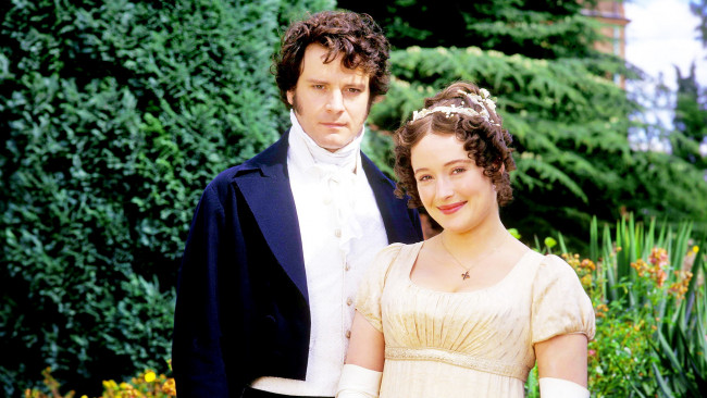 Обои картинки фото pride and prejudice 1995, кино фильмы, pride and prejudice, pride, and, prejudice, 1995, colin, firth