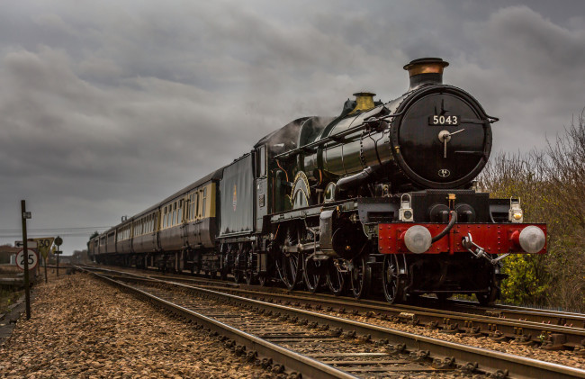 Обои картинки фото техника, паровозы, паровоз, рельсы