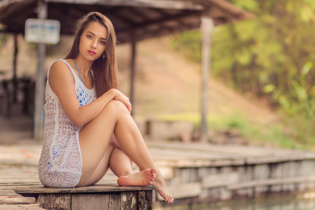 Обои картинки фото девушки, -unsort , брюнетки,  шатенки, лицо, взгляд