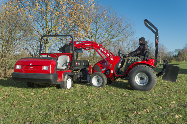 Обои картинки фото техника, фронтальные погрузчики, tym