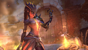 Картинка видео+игры overwatch action шутер