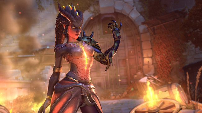 Обои картинки фото видео игры, overwatch, action, шутер