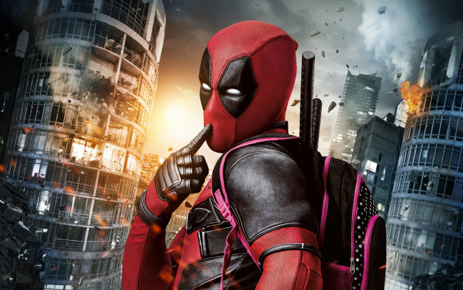 Обои картинки фото кино фильмы, deadpool, marvel, дэдпул