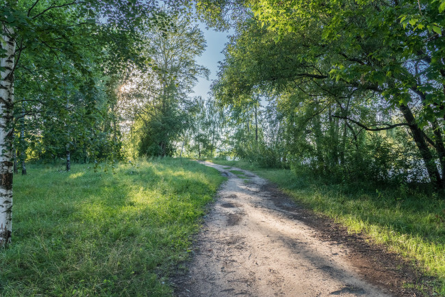 Обои картинки фото природа, дороги, простор