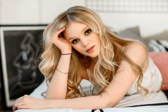 обоя девушка, девушки, -unsort , блондинки,  светловолосые, модель