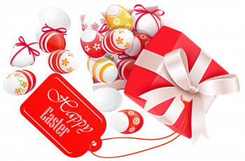 Картинка праздничные пасха фон яйца