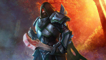 Картинка видео+игры juggernaut+wars мужчинна фон взгляд латы кинжал