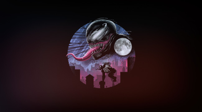 Обои картинки фото рисованное, комиксы, веном