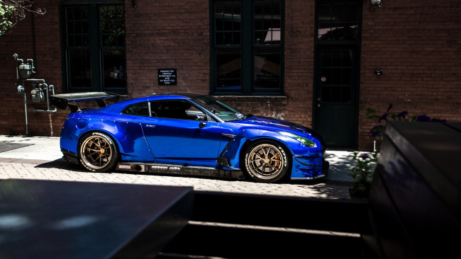 Обои картинки фото автомобили, nissan, datsun, gt-r