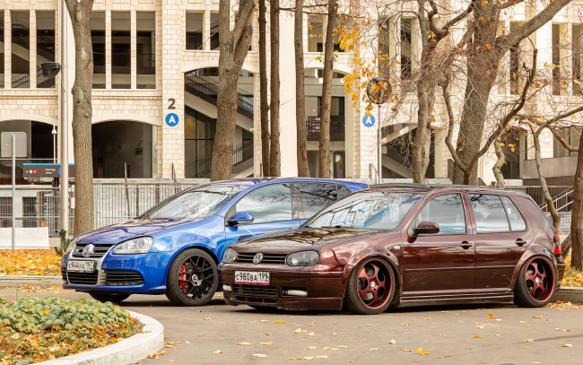 Обои картинки фото автомобили, volkswagen, golf