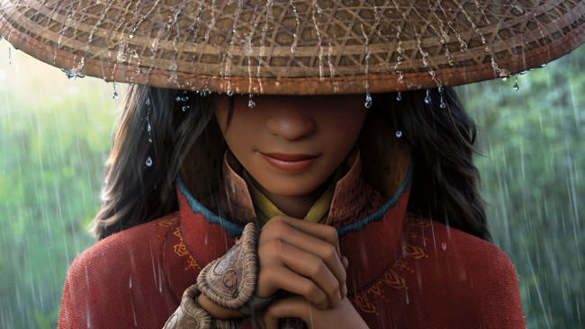 Обои картинки фото мультфильмы, raya and the last dragon, raya, and, the, last, dragon