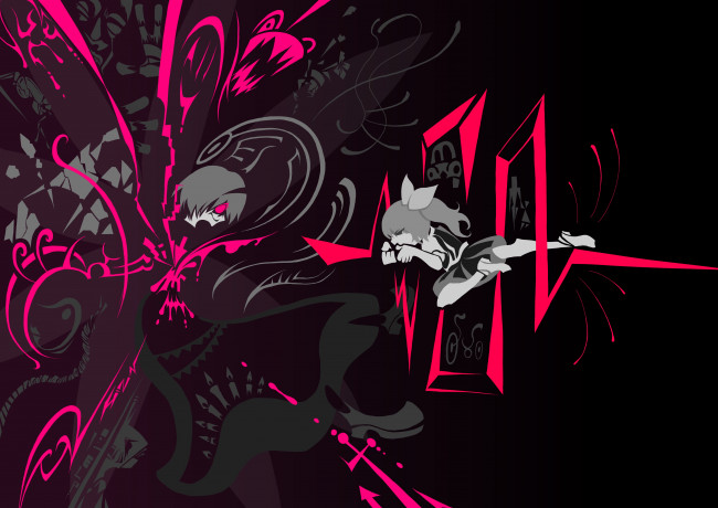 Обои картинки фото аниме, touhou