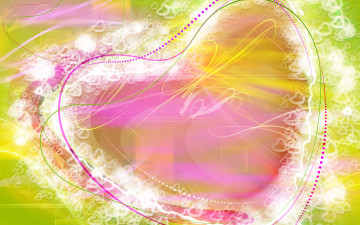 Картинка векторная+графика сердечки+ hearts сердечко цвета