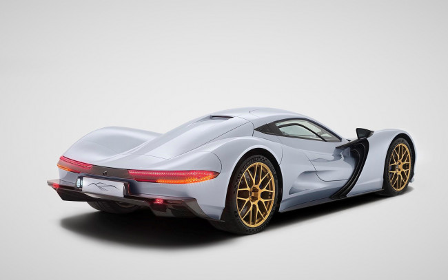 Обои картинки фото спорт, автоспорт, aspark, owl, экстерьер, вид, сзади, электрический, гиперкар, спортивный, автомобиль, серый