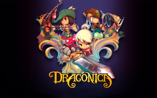 Обои картинки фото видео игры, dragonica, персонажи, оружие