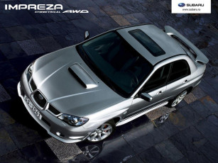 Картинка subaru impreza автомобили