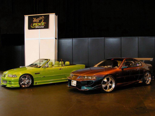 Обои картинки фото bmw, 3series, honda, prelude, автомобили, разные, вместе