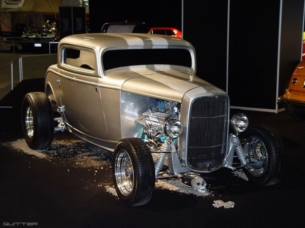 Обои картинки фото classic, car, автомобили, hotrod, dragster