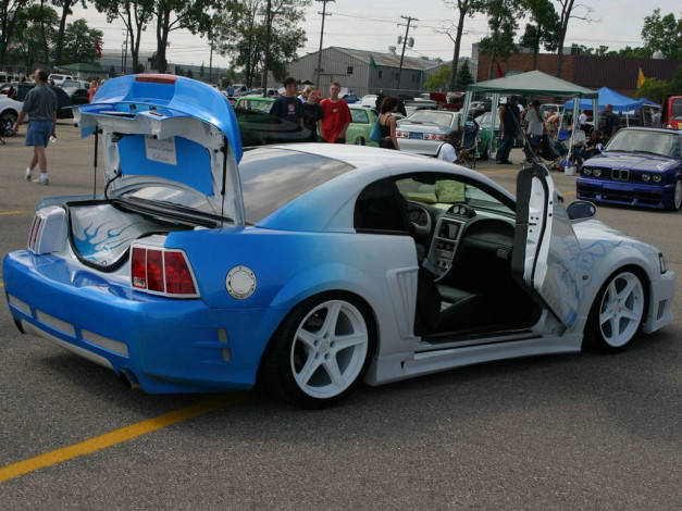 Обои картинки фото ford, mustang, автомобили